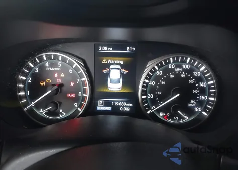 2018 Infiniti Q50 3.0T Luxe z USA, uszkodzony, nr VIN JN1EV7ARXJM430726